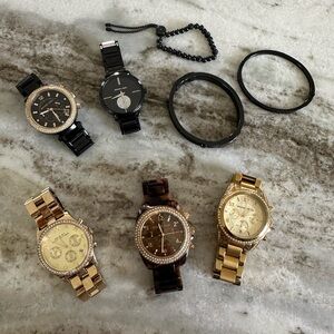Marc Jacob’s & Michael Kors Watches & Bracelets